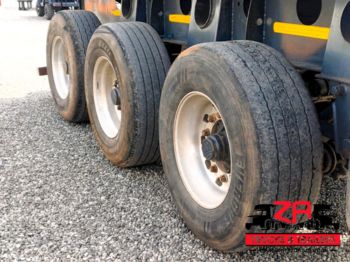 2009 AFRIT TRI AXLE FLAT DECK TRAILER #53283]